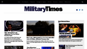 What Link.militarytimes.com website looked like in 2019 (4 years ago)