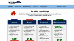 What Listwithfreedom.com website looked like in 2019 (4 years ago)