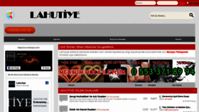 What Lahutiye.com website looked like in 2019 (4 years ago)