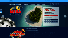 What Lottery24.net website looked like in 2019 (4 years ago)
