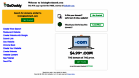 What Linkingbookmark.com website looked like in 2019 (5 years ago)