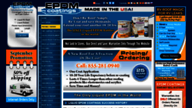 What Liquid-roof.com website looked like in 2019 (4 years ago)