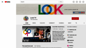 What Look.tv website looked like in 2019 (4 years ago)