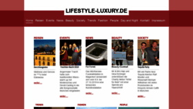 What Lifestyle-luxury.de website looked like in 2019 (4 years ago)