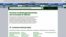 What Locavoiture.fr website looked like in 2019 (4 years ago)