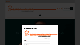 What Lepetitjournaldesprofs.com website looked like in 2019 (5 years ago)