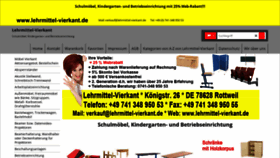 What Lehrmittel-vierkant.de website looked like in 2019 (4 years ago)