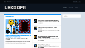 What Lekoopa.com website looked like in 2019 (4 years ago)