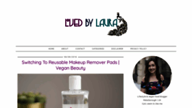 What Lovedbylaura.com website looked like in 2019 (4 years ago)