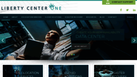 What Libertycenterone.com website looked like in 2019 (4 years ago)