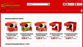 What Lebensmittel-sonderposten.de website looked like in 2019 (6 years ago)