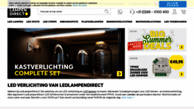 What Ledlampendirect.nl website looked like in 2019 (4 years ago)