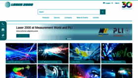 What Laser2000.fr website looked like in 2019 (4 years ago)
