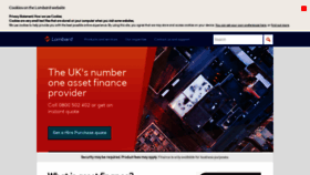 What Lombard.co.uk website looked like in 2019 (5 years ago)