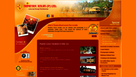 What Luxurytourtoindia.com website looked like in 2019 (4 years ago)