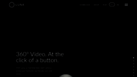 What Luna.camera website looked like in 2019 (4 years ago)