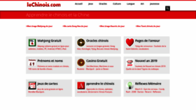 What Lechinois.com website looked like in 2019 (4 years ago)