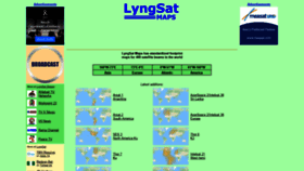 What Lyngsat-maps.com website looked like in 2019 (4 years ago)