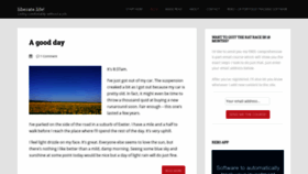 What Liberate.life website looked like in 2019 (4 years ago)