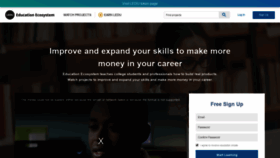 What Liveedu.tv website looked like in 2019 (5 years ago)