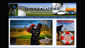 What Lj-golf-academie.com website looked like in 2019 (4 years ago)