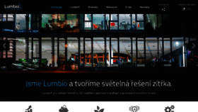 What Lumbio.cz website looked like in 2019 (4 years ago)