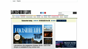 What Lancashirelife.co.uk website looked like in 2019 (4 years ago)