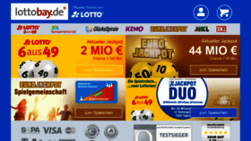 What Lottobay.de website looked like in 2019 (4 years ago)