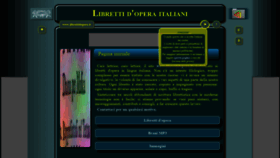What Librettidopera.it website looked like in 2019 (5 years ago)
