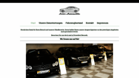 What Leier-automobile.com website looked like in 2019 (4 years ago)