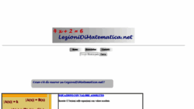 What Lezionidimatematica.net website looked like in 2019 (4 years ago)