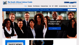 What Labourguide.co.za website looked like in 2019 (6 years ago)