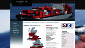What Logisticsuk.org website looked like in 2019 (4 years ago)