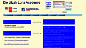 What Luriaacademie.eu website looked like in 2019 (4 years ago)