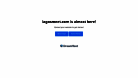 What Lagosmeet.com website looked like in 2019 (4 years ago)