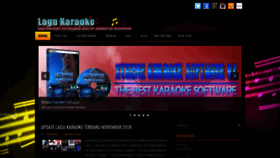 What Lagu-karaoke.net website looked like in 2019 (4 years ago)