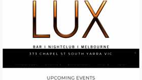 What Luxmelbourne.com website looked like in 2019 (4 years ago)