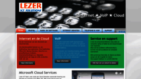 What Lezer.eu website looked like in 2019 (4 years ago)