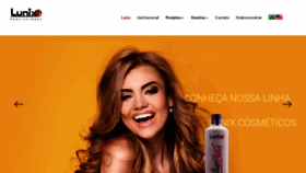 What Lunixcosmeticos.com.br website looked like in 2019 (4 years ago)