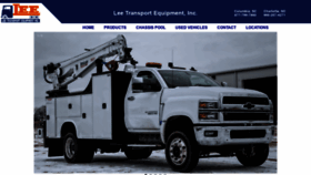 What Leetransport.net website looked like in 2019 (4 years ago)