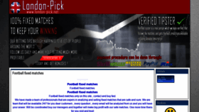 What London-pick.net website looked like in 2019 (4 years ago)