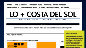 What Lomascostadelsol.es website looked like in 2019 (4 years ago)
