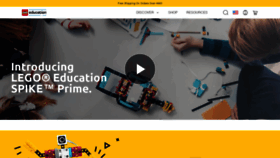 What Legoeducation.us website looked like in 2019 (4 years ago)