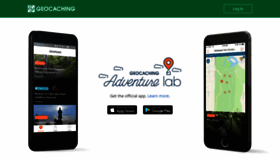 What Labs.geocaching.com website looked like in 2019 (4 years ago)