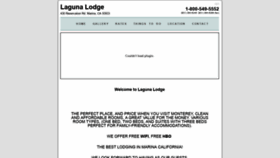 What Lagunalodge.com website looked like in 2019 (4 years ago)