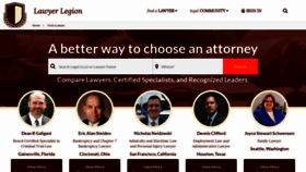 What Lawyers.lawyerlegion.com website looked like in 2019 (4 years ago)