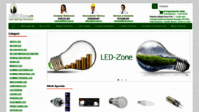 What Led-zone.ro website looked like in 2019 (4 years ago)
