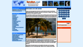 What Landen.net website looked like in 2019 (4 years ago)