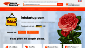 What Letstartup.com website looked like in 2019 (4 years ago)