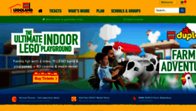 What Legolanddiscoverycentre.com.au website looked like in 2019 (4 years ago)